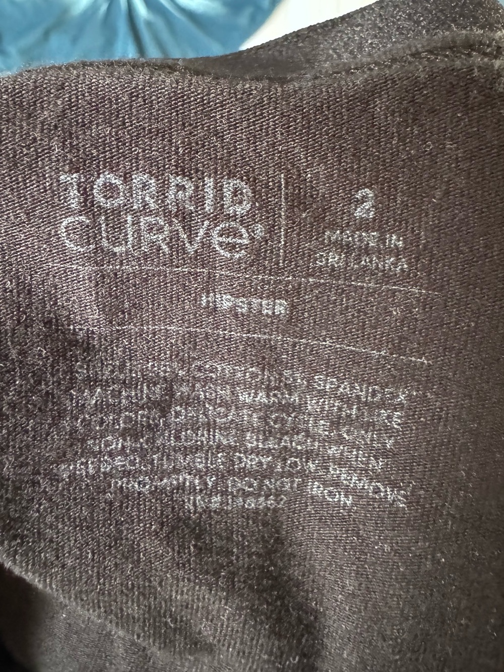 Torrid Hipster Panties underwear Women’s size 2 spiderwebs glow in the dark - Picture 7 of 8